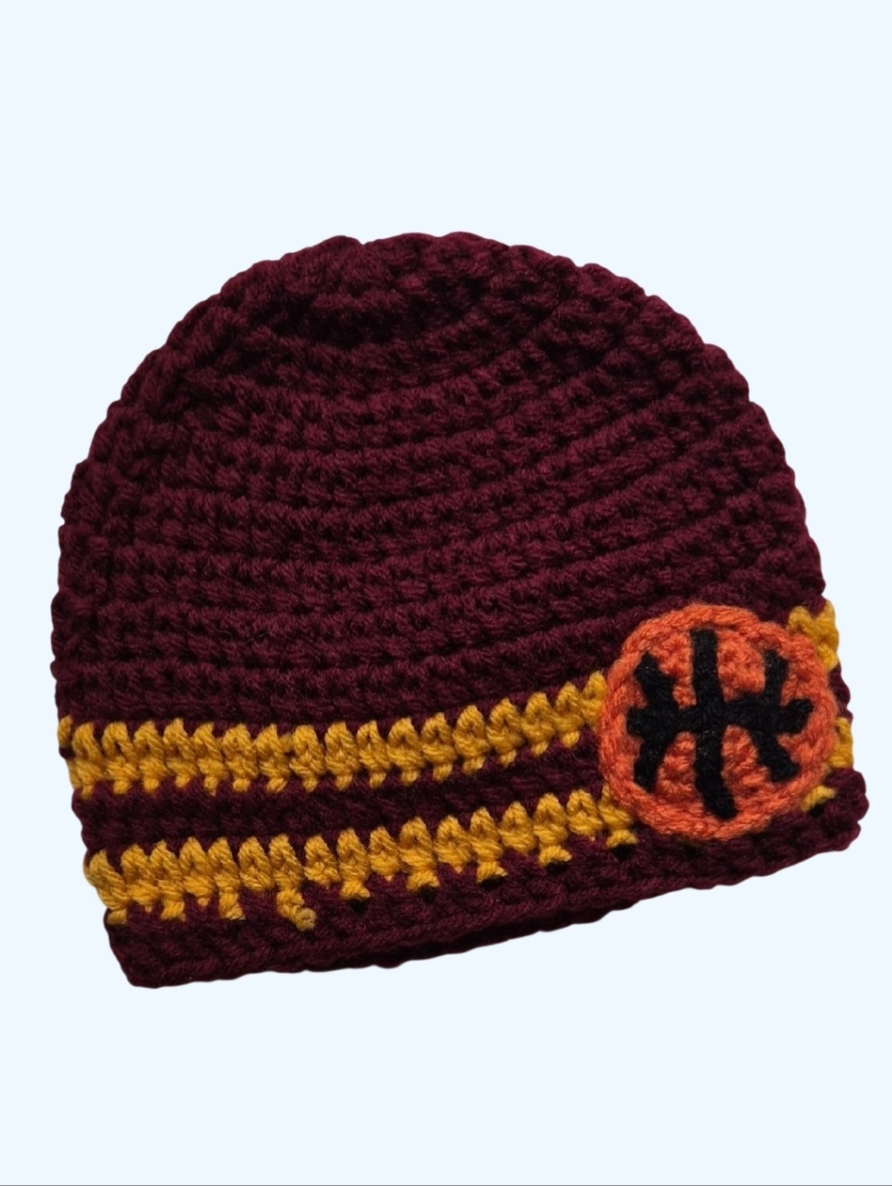 Cleveland cavaliers Inspired Handmade Basketball Beanie sports-Size 0-3 M